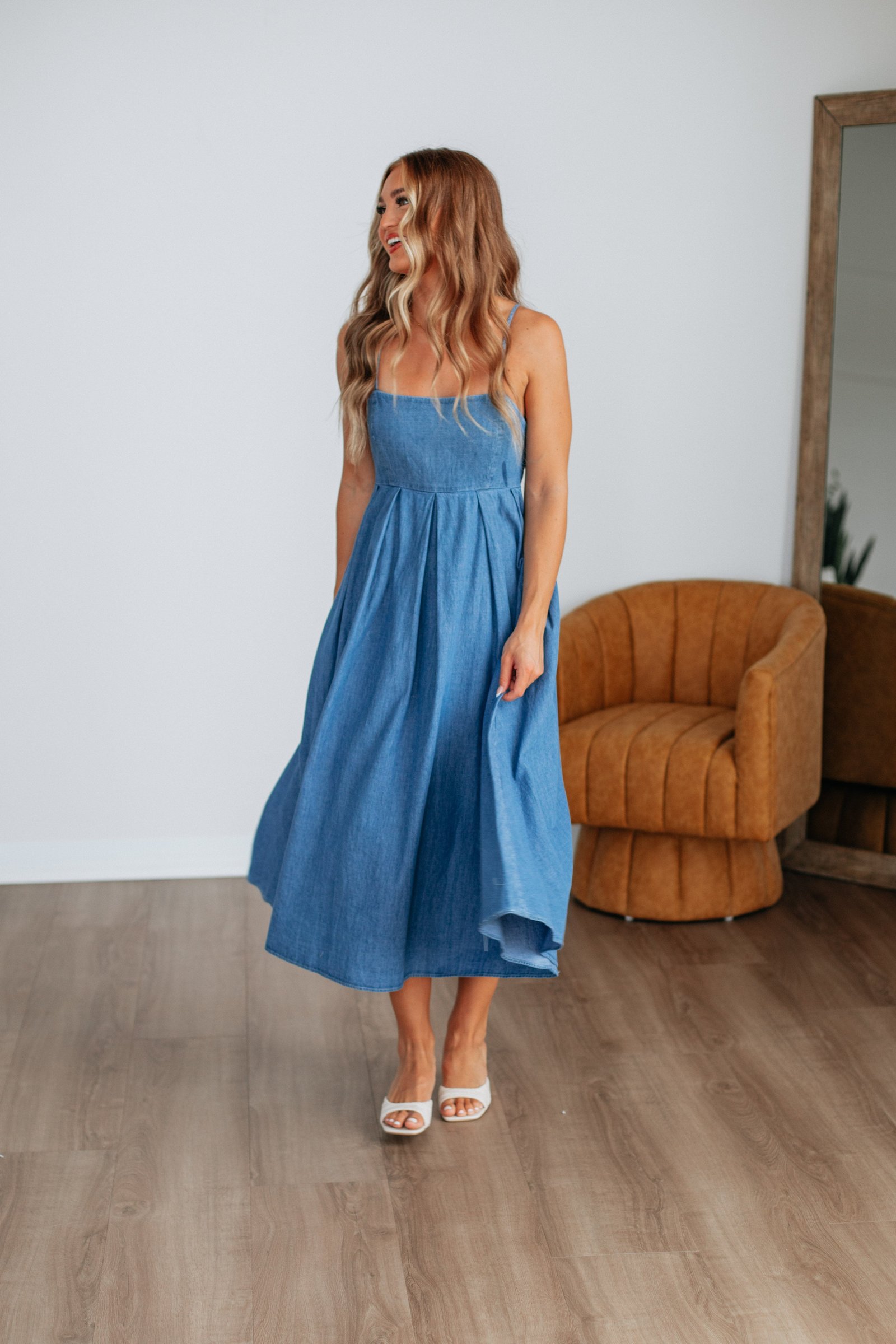 Kassie Denim Dress - Image 2