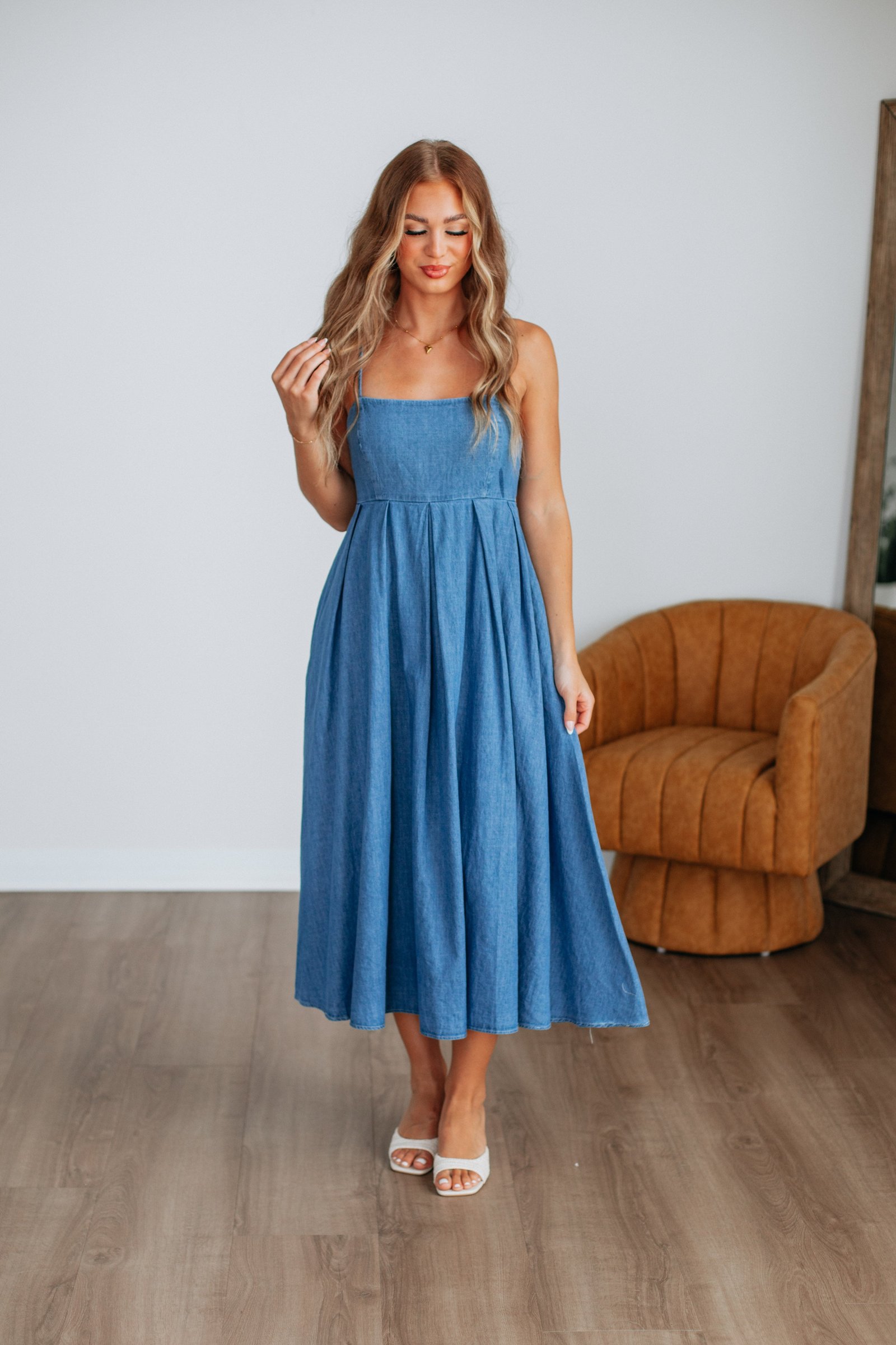 Kassie Denim Dress - Image 4
