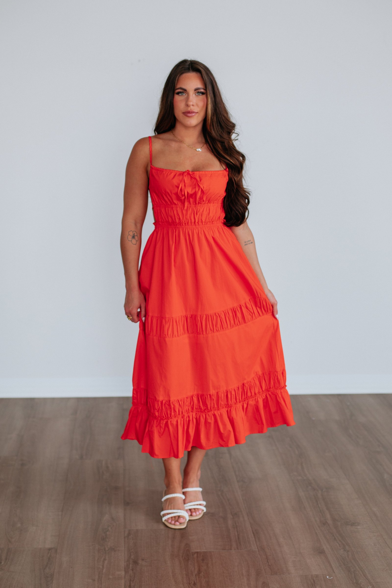 Esta Midi Dress - Image 5