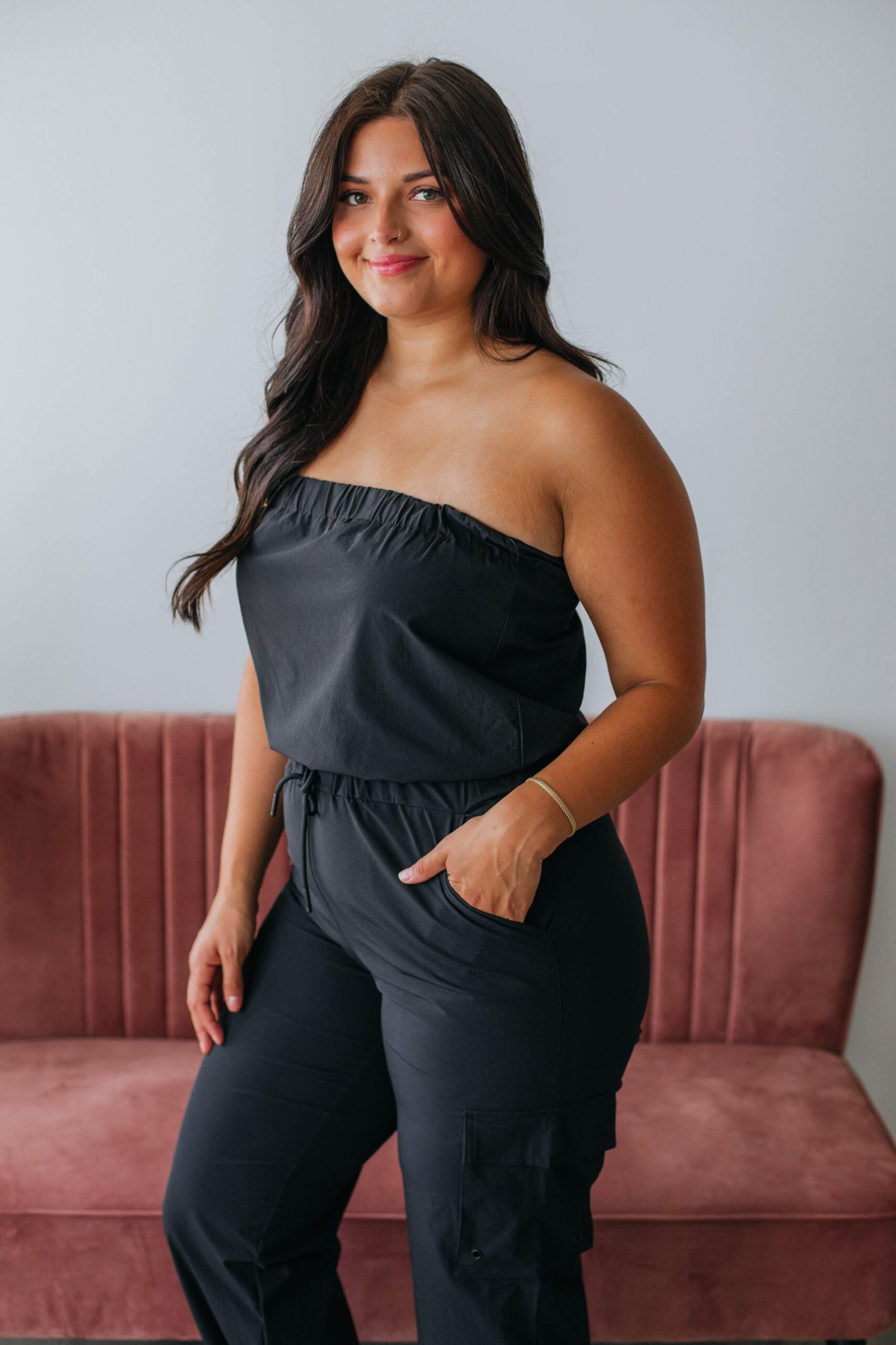 Kamari Active Jumpsuit - Black - Image 6