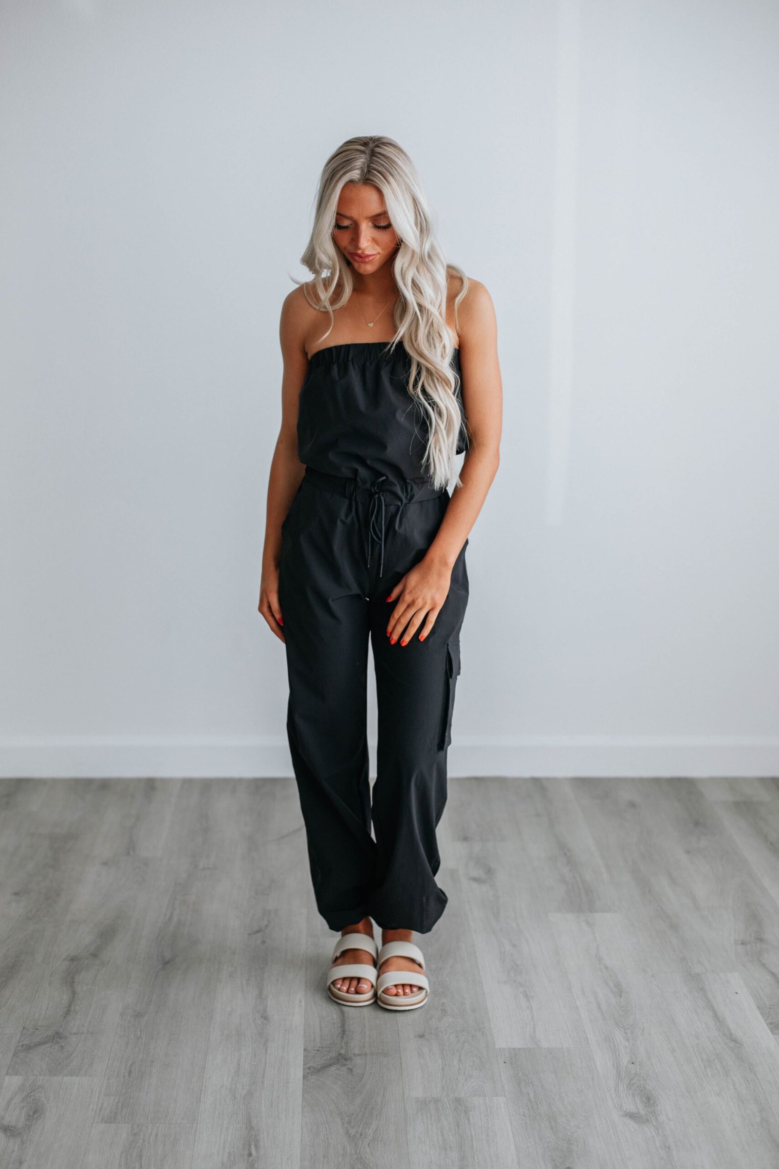 Kamari Active Jumpsuit - Black - Image 7