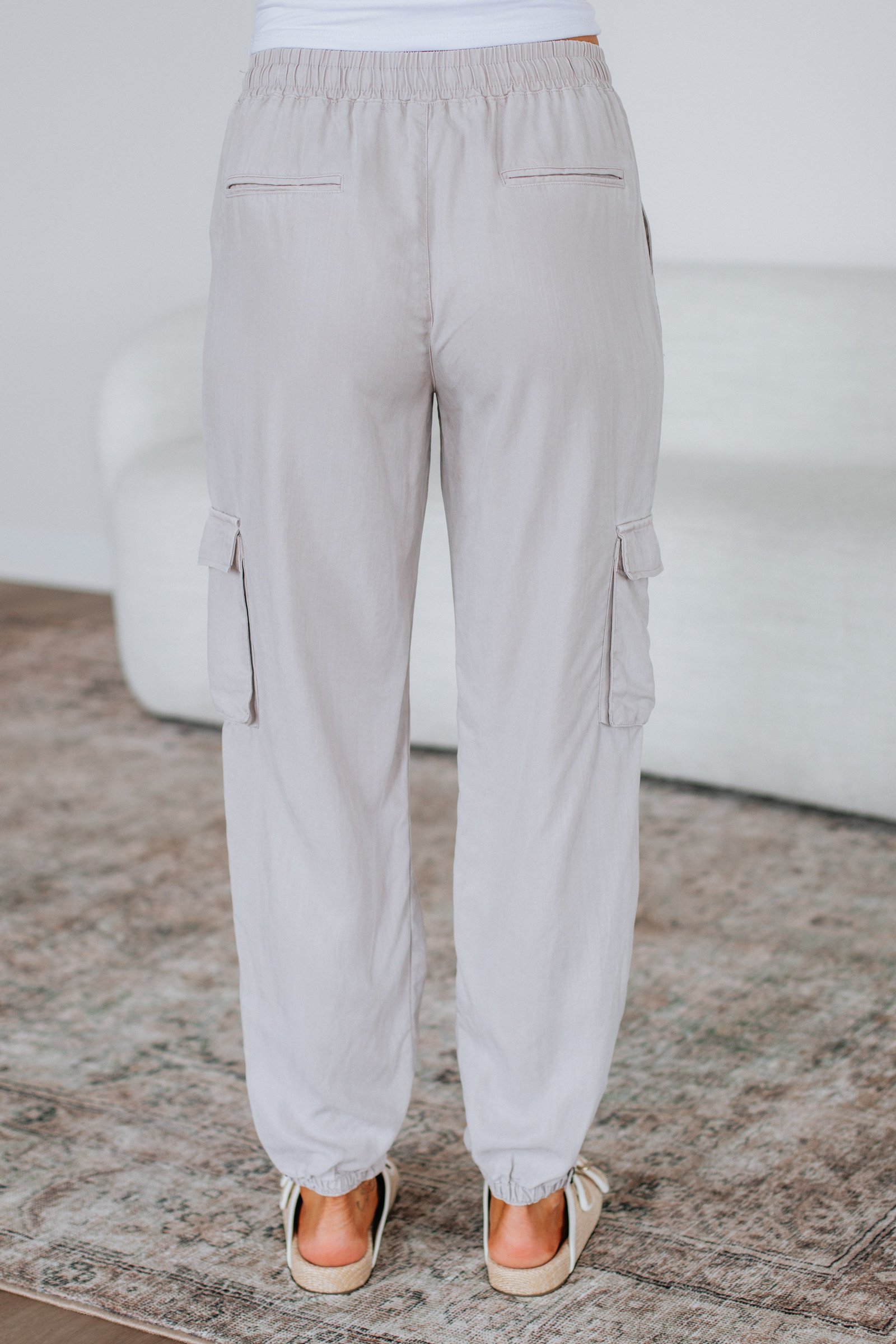 Bodie Cargo Joggers - Stone - Image 7